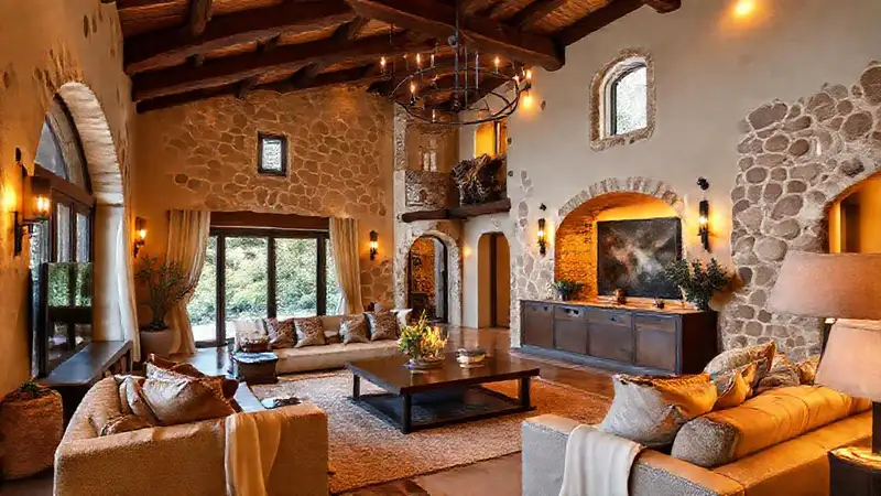 Villa toscana elegante y tecnológica