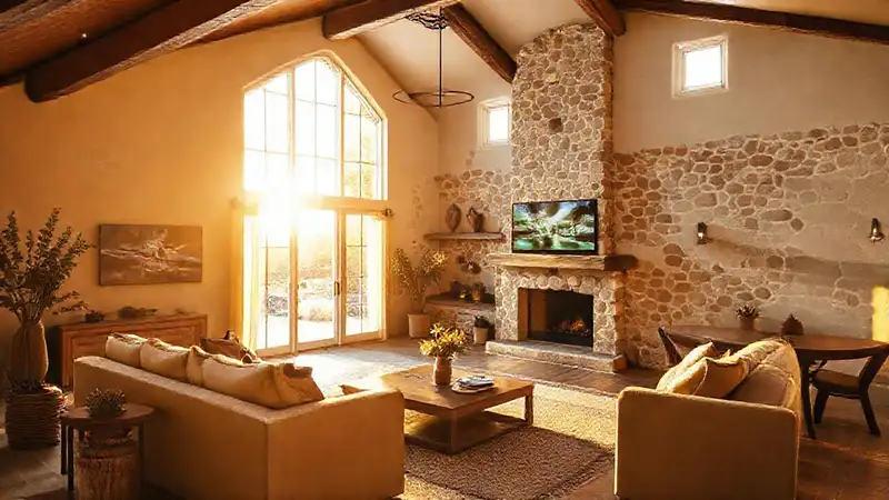 Una casa toscana moderna